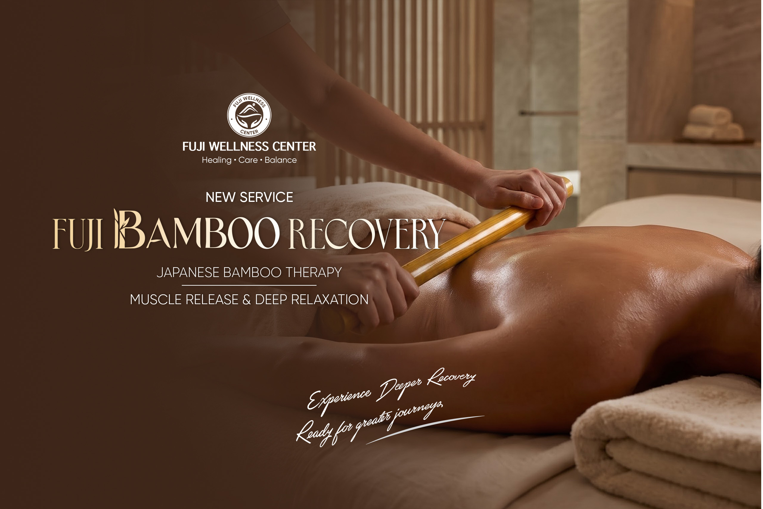 Ra mắt dịch vụ mới: Fuji Bamboo Recovery &ndash; Liệu ph&aacute;p tre Nhật Bản 